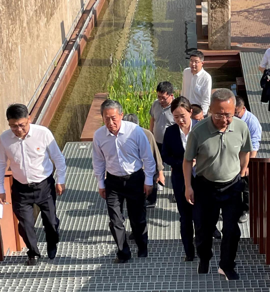 生態(tài)環(huán)境部東北督察局一行到長(zhǎng)春水文化生態(tài)園參觀青海水土保持代辦公司